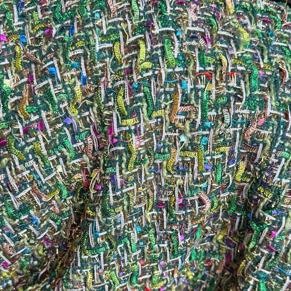 Tanya Tweed Strapless Dress - Green - Picture 2 of 3